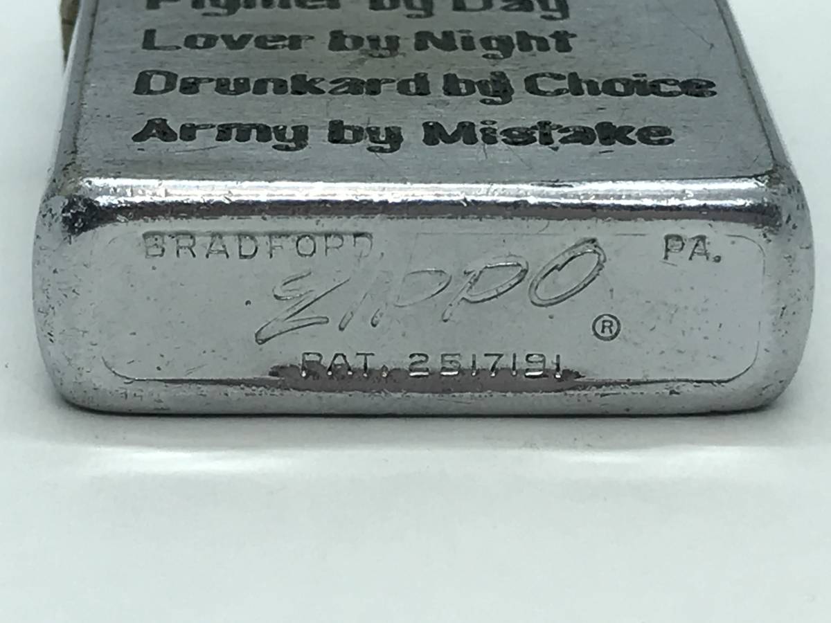 良デザイン】本物 1965年製 zippo VIET NAM ベトナムジッポ