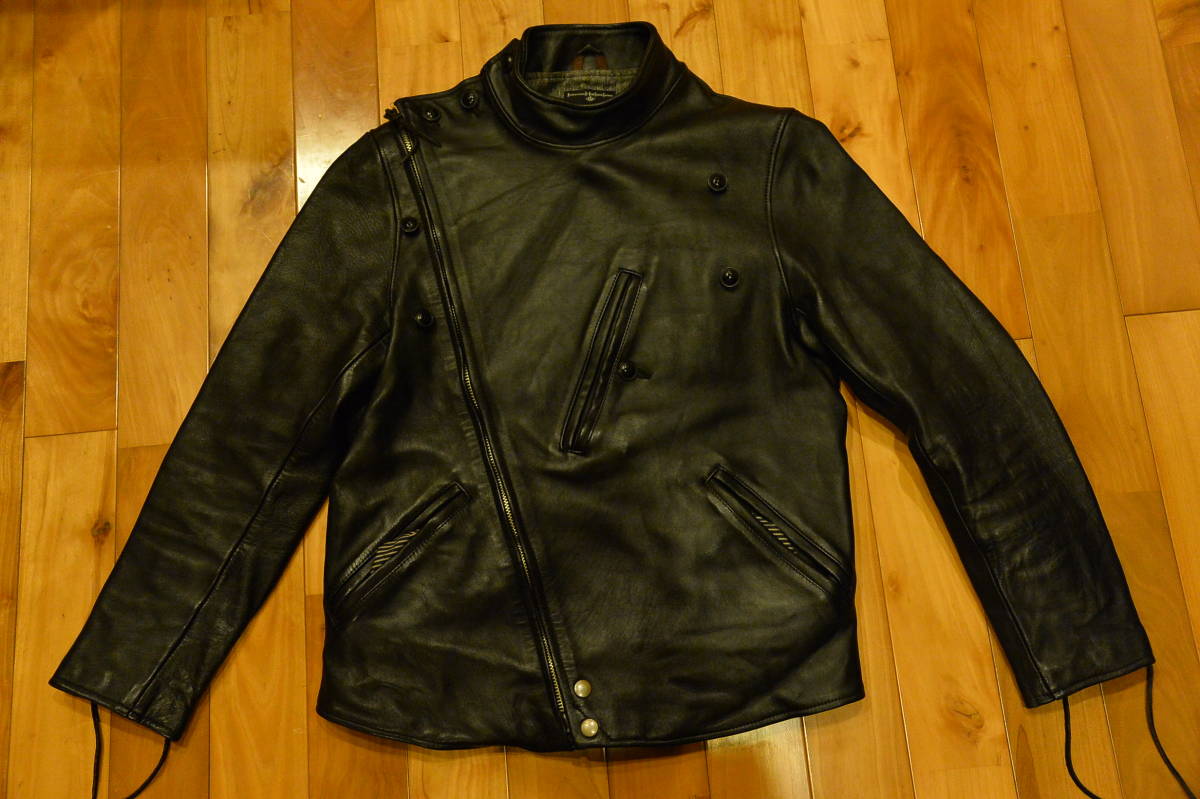 BAA STRICT LEATHER JACKET bow&arrow レザーライダースジャケット 検 