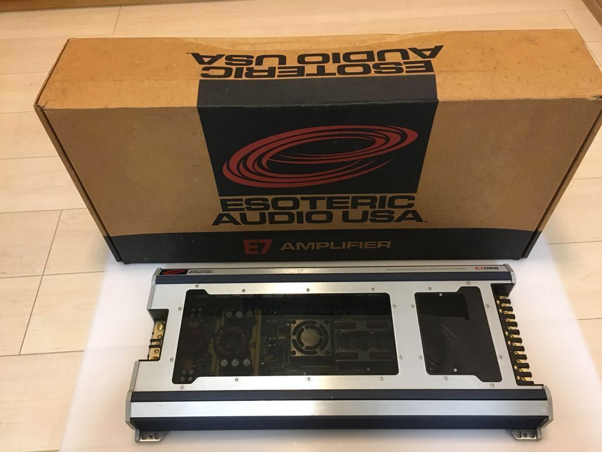 ESOTERIC AUDIO E7056 パワーアンプ 中古 6ch カーオーディオ アンプ