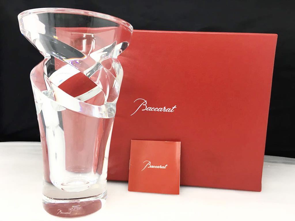Baccarat　バカラ　クリスタル　トルネード　フラワーベース　花瓶　未使用品 楽天市場】【名入れ可有料】バカラ Baccarat 花瓶 ベース