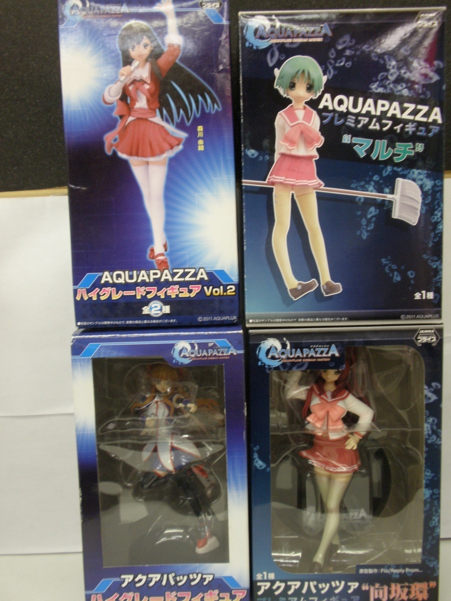 pp8291☆同梱不可 Lerf AQUAPAZZA アクアパッツァ フィギュア 4点