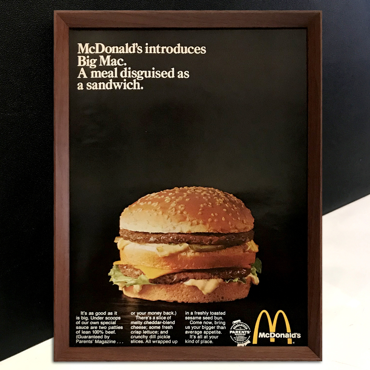 マクドナルド ビッグマック 1960年代 アメリカ LIFE ビンテージ 雑誌