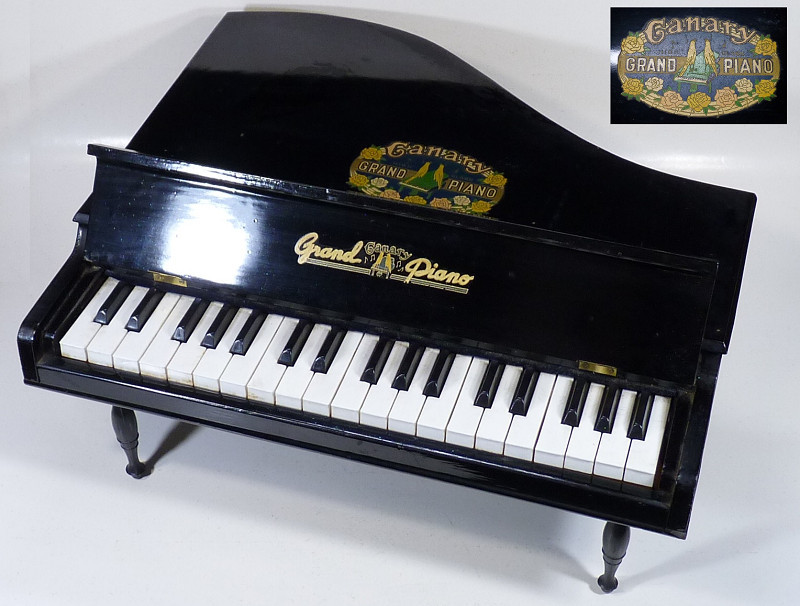 ピアノ Diamond grand piano 昭和レトロ 中古品】昭和レトロ Ganary GRAND PIANO カナリーグランドピアノ