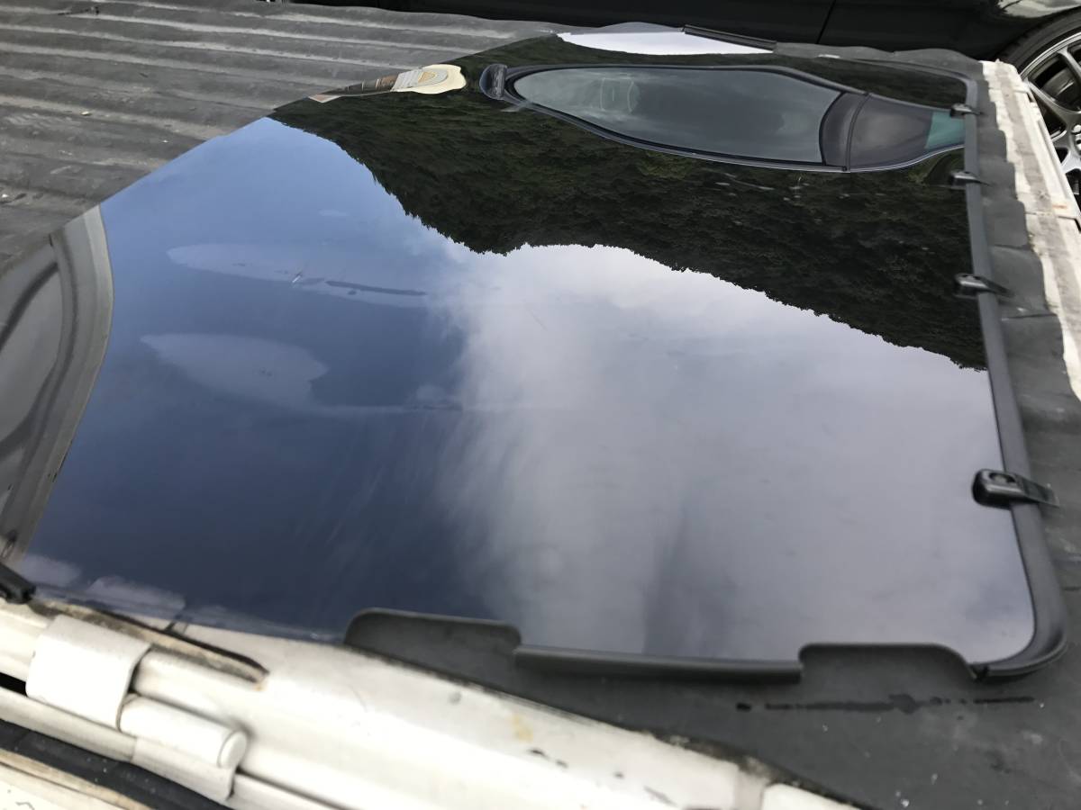 S14 シルビア 後期 純正 オプション リア ガラス スモーク パネル