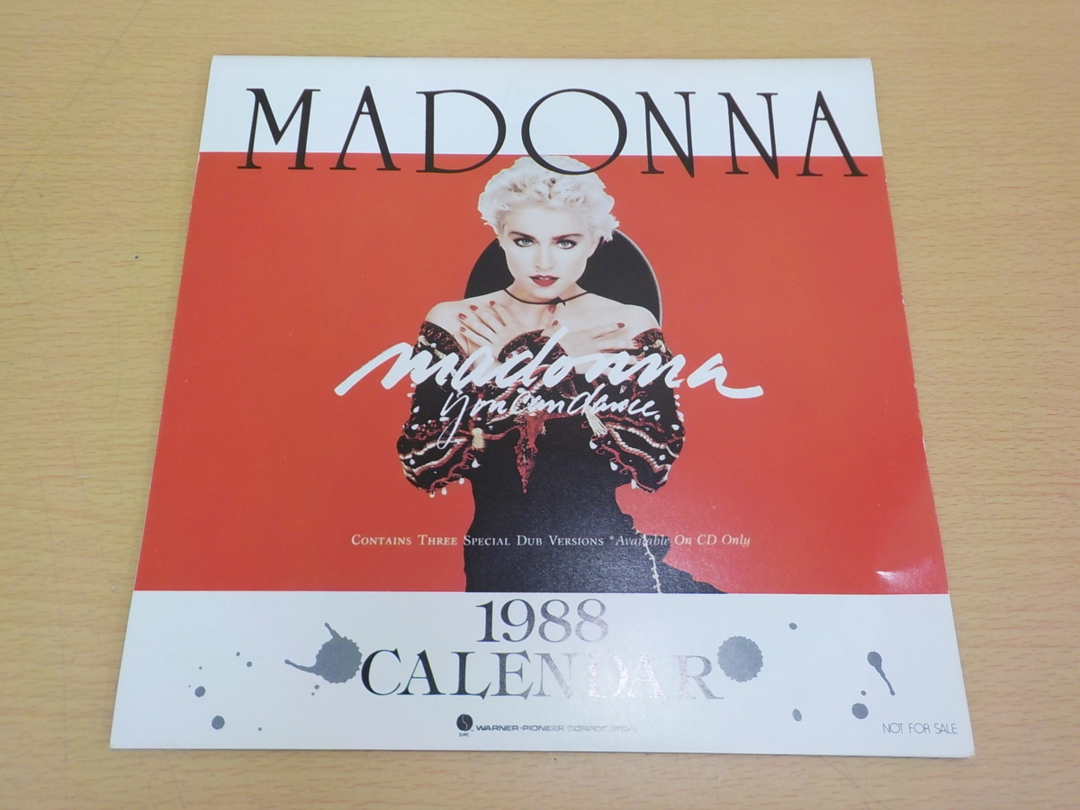 カレンダー マドンナ 19年 ミニカレンダー 12枚綴 Madonna サイズ210mm 210mm ピン穴なし B の落札情報詳細 ヤフオク落札価格情報 オークフリー スマートフォン版
