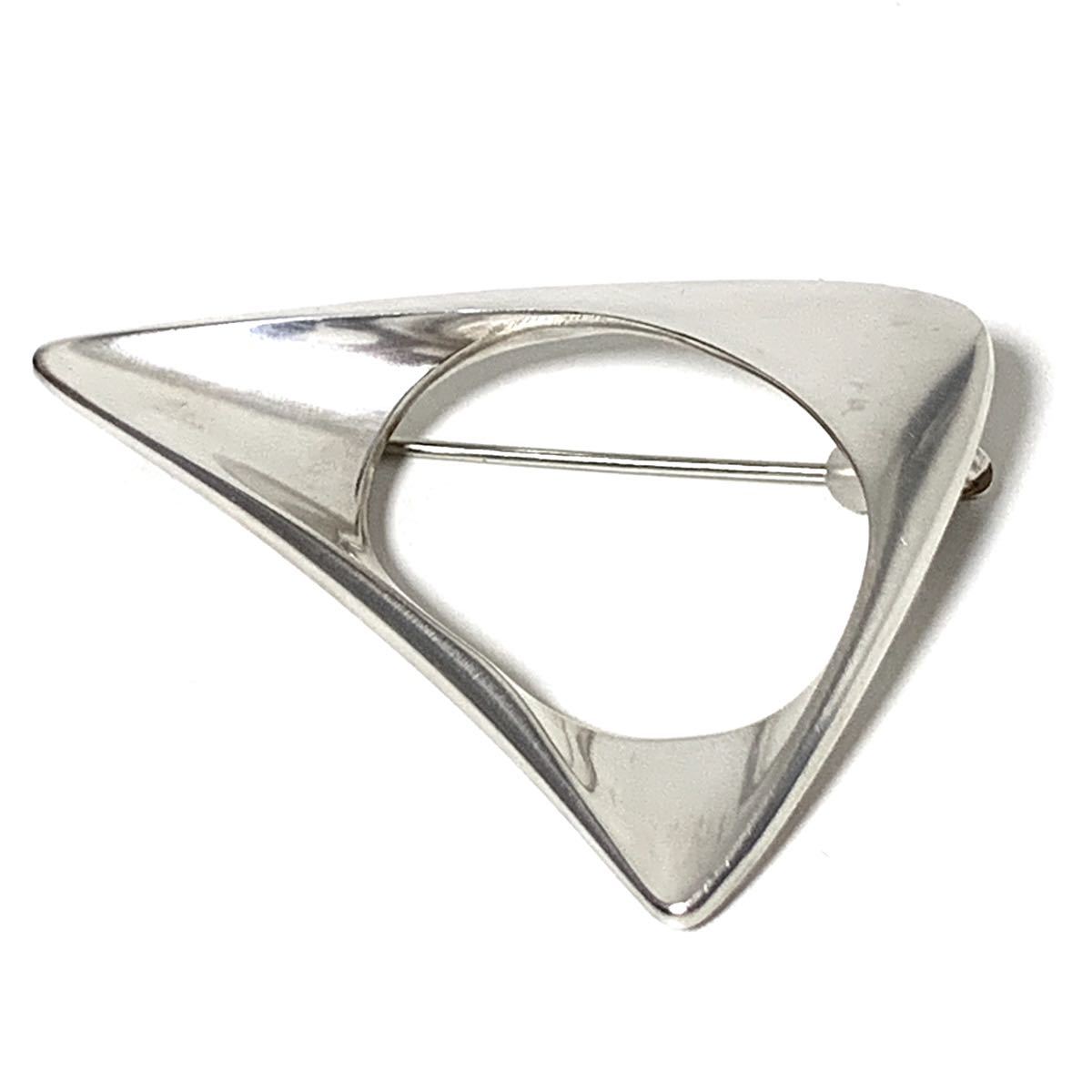  ヘニングコッペル トライアングル 375 ブローチ GEORG JENSEN ヘニングコッペル トライアングル 375 ブローチ