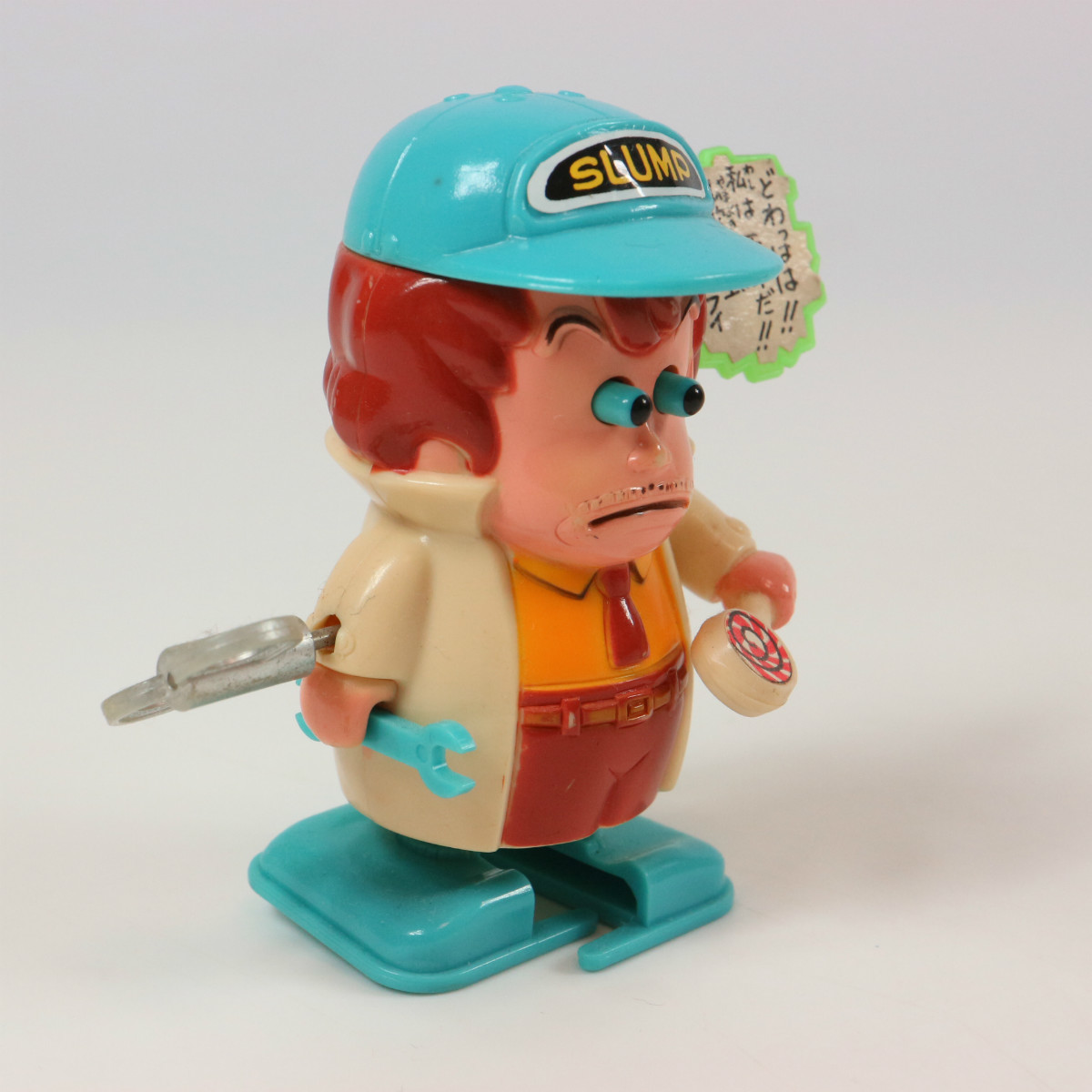 Dr.スランプ 則巻千兵衛 テケテケ ペンギン村 ゼンマイ式 ポピー 1982