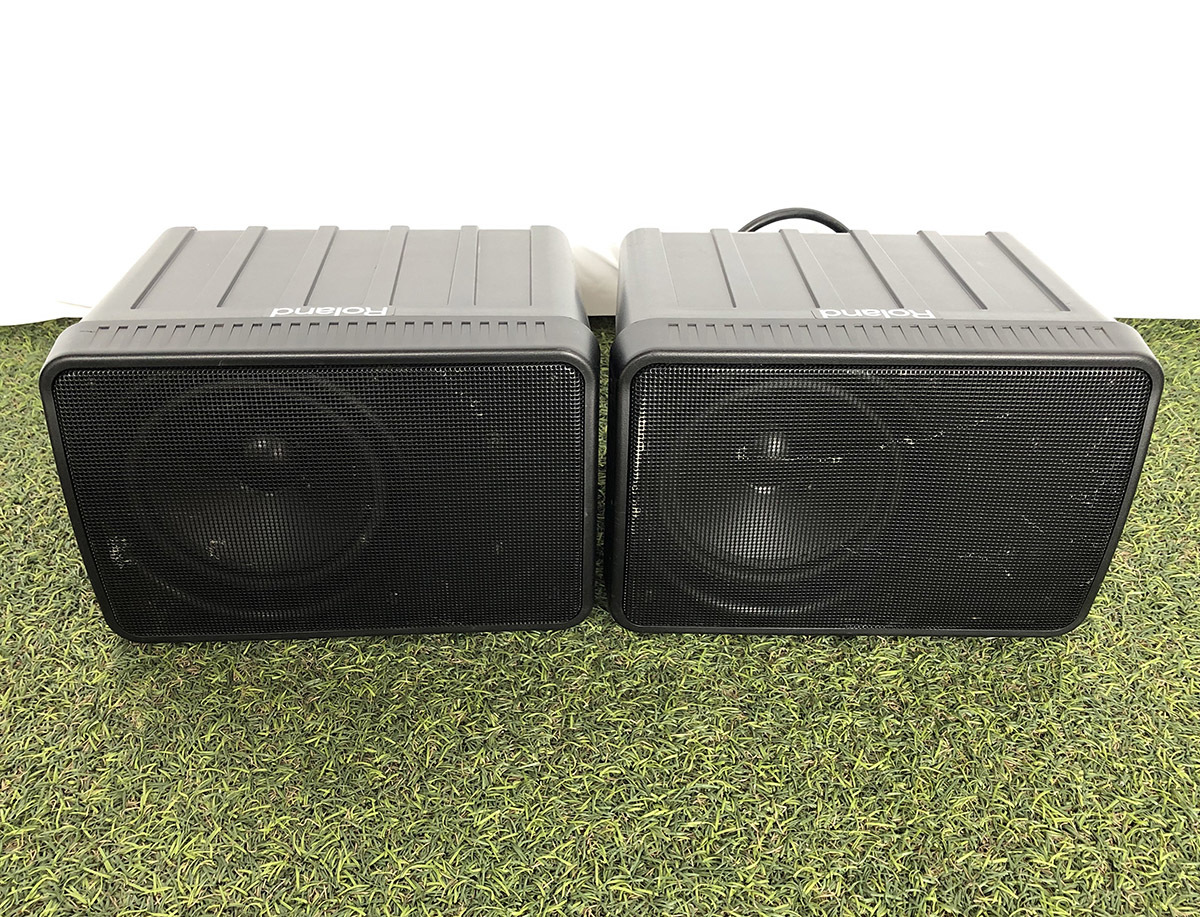 新古 モニタースピーカー ローランド MS 50 天吊り 優 ボーズ 101MM