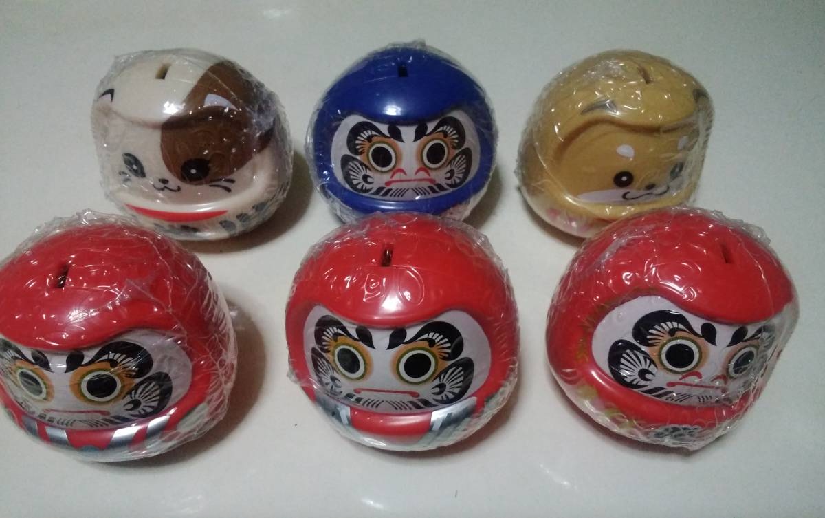 新品】◇カプキャラ◇DARUMA だるま ダルマ 達磨◇全６種◇絶版ガチャ 