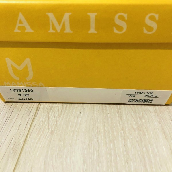 新品未使用】MAMISSA 23cm 革靴 新品未使用】MAMISSA 23cm 革靴