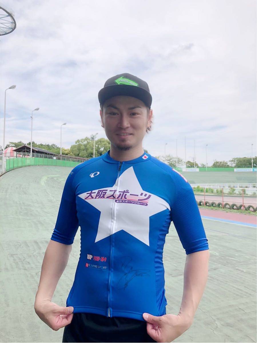 信頼も厚い 競輪 稲川翔選手着用ジャージ上下 G1 駿府ダービー 競輪グッズ ウェア