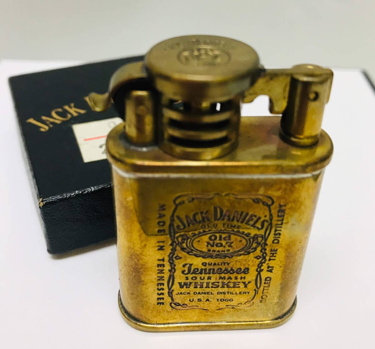 【希少・当時物】ジャックダニエル ジャンボオイルライター サントリー ☆5654□JACK DANIEL'S/ジャックダニエル オイルライター ヴィンテージ