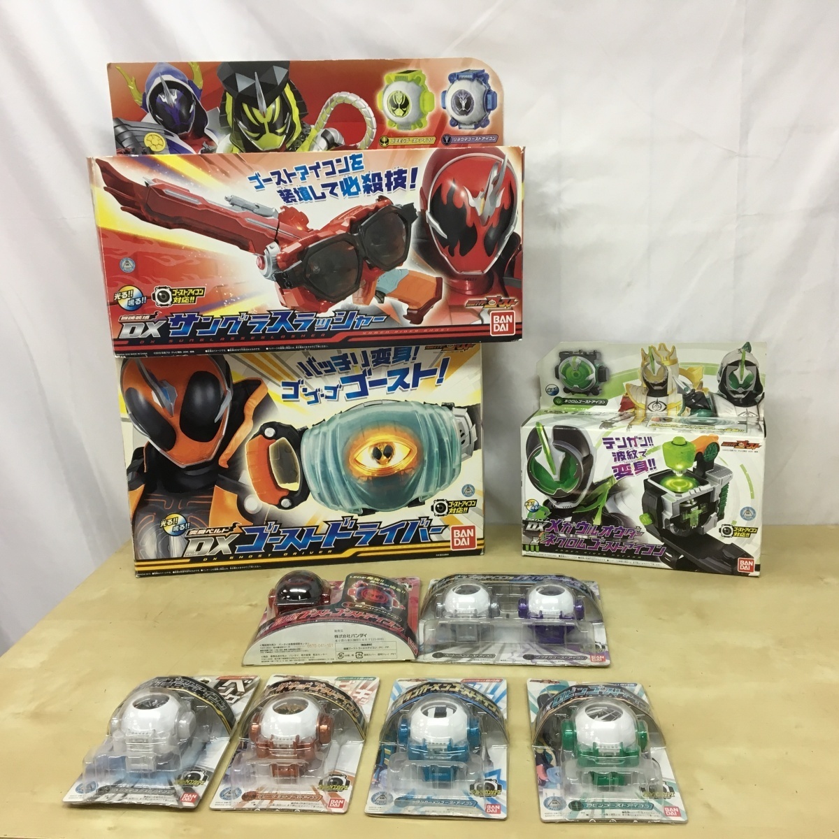 柔らかい 仮面ライダーゴースト Dxゴーストドライバー Dxアイコン まとめ売り 大注目 Www Poker10la Com