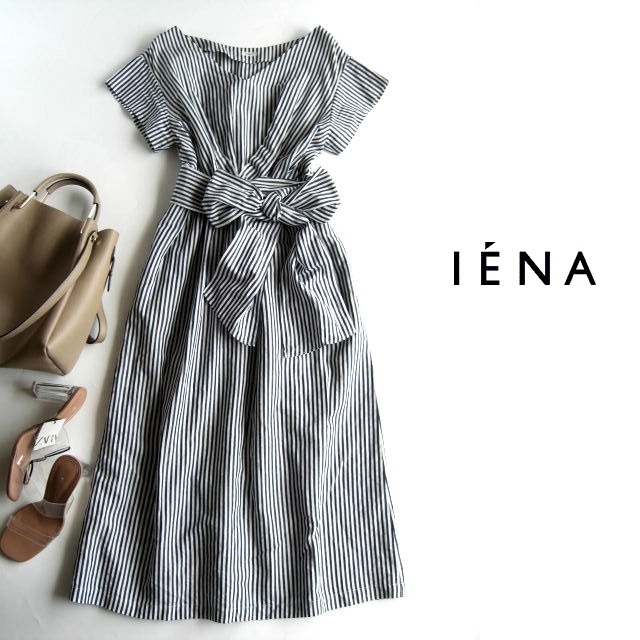 イエナ Iena ベルト付き 半袖シャツワンピース ストライプ ボーダー 夏 の落札情報詳細 ヤフオク落札価格情報 オークフリー スマートフォン版