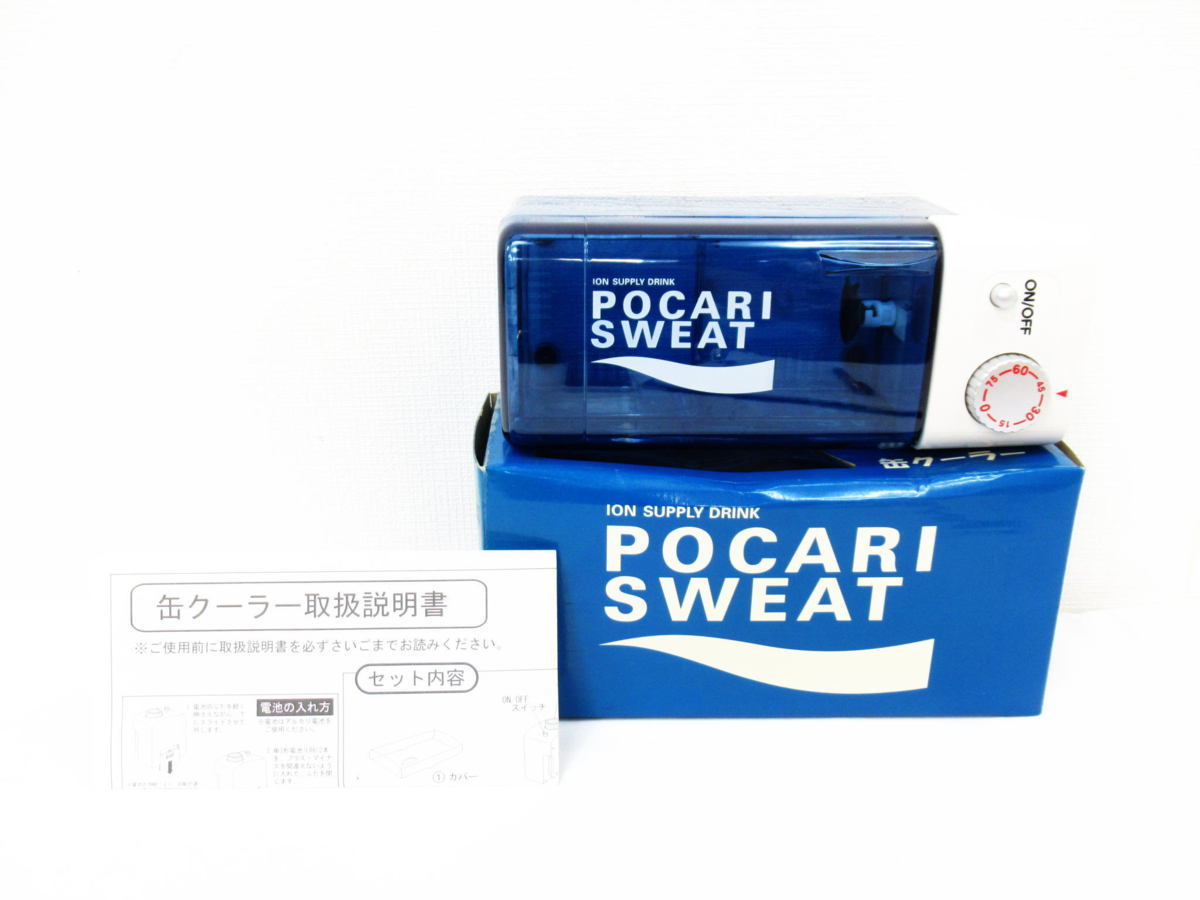 ☆【直接引取不可】 ポカリスエット POCARI SWEAT 缶クーラー 保冷