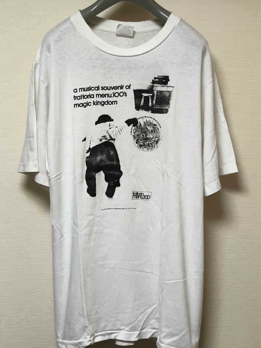 90sトラットリアレコード ノベルティTシャツ USA製 United Sports