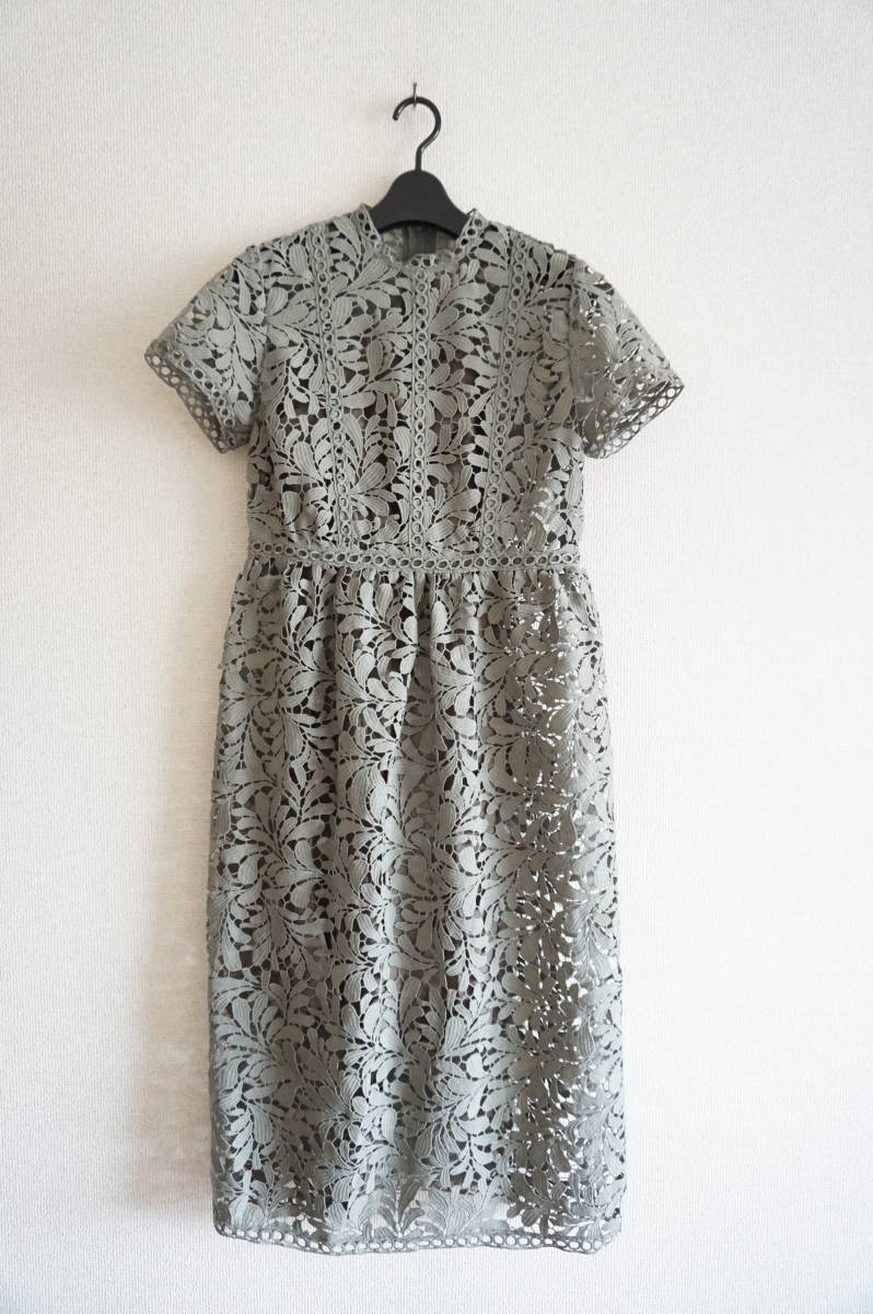 Rekisami 18ss レースワンピース ドレス カーキ 1 の落札情報詳細 ヤフオク落札価格情報 オークフリー スマートフォン版