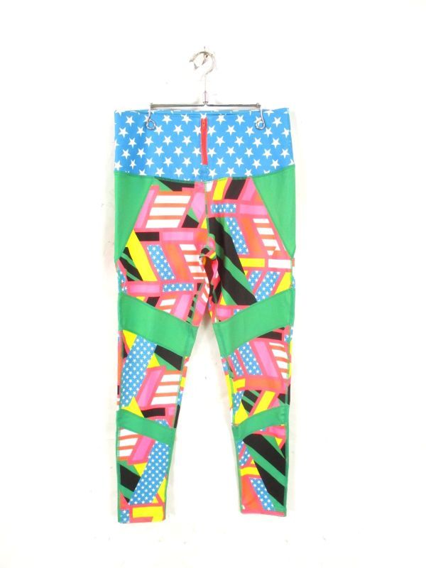 Zumba ズンバ エクササイズ 総柄 レギンス パンツ レディース Xl マルチ G 5466 の落札情報詳細 ヤフオク落札価格情報 オークフリー スマートフォン版