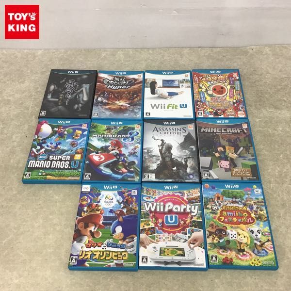 1円 ニンテンドー Wii U ソフト スーパーマリオブラザーズu マリオカート8 マインクラフト Wii U エディション 等 の落札情報詳細 ヤフオク落札価格情報 オークフリー スマートフォン版