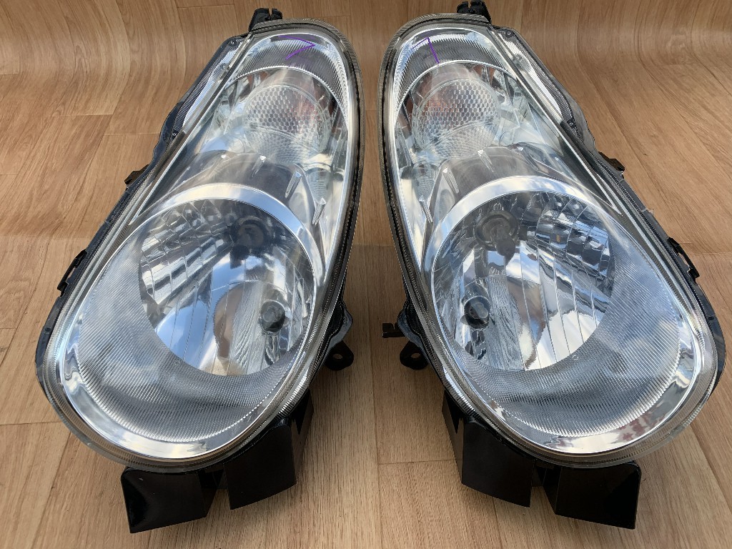 7 RC1 / RC2 スバル R2 ヘッドライト 左右 ヘッドランプ 左右 状態良 