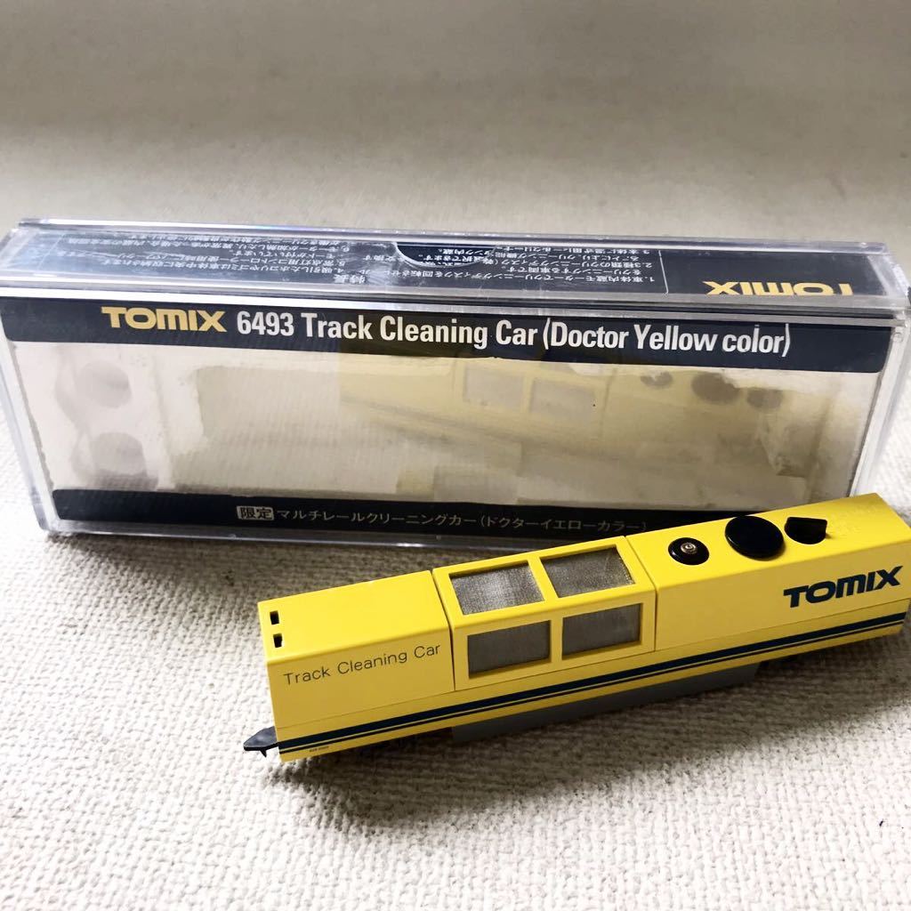 Nゲージ TOMIX マルチレールクリーニングカー(ドクターイエロー