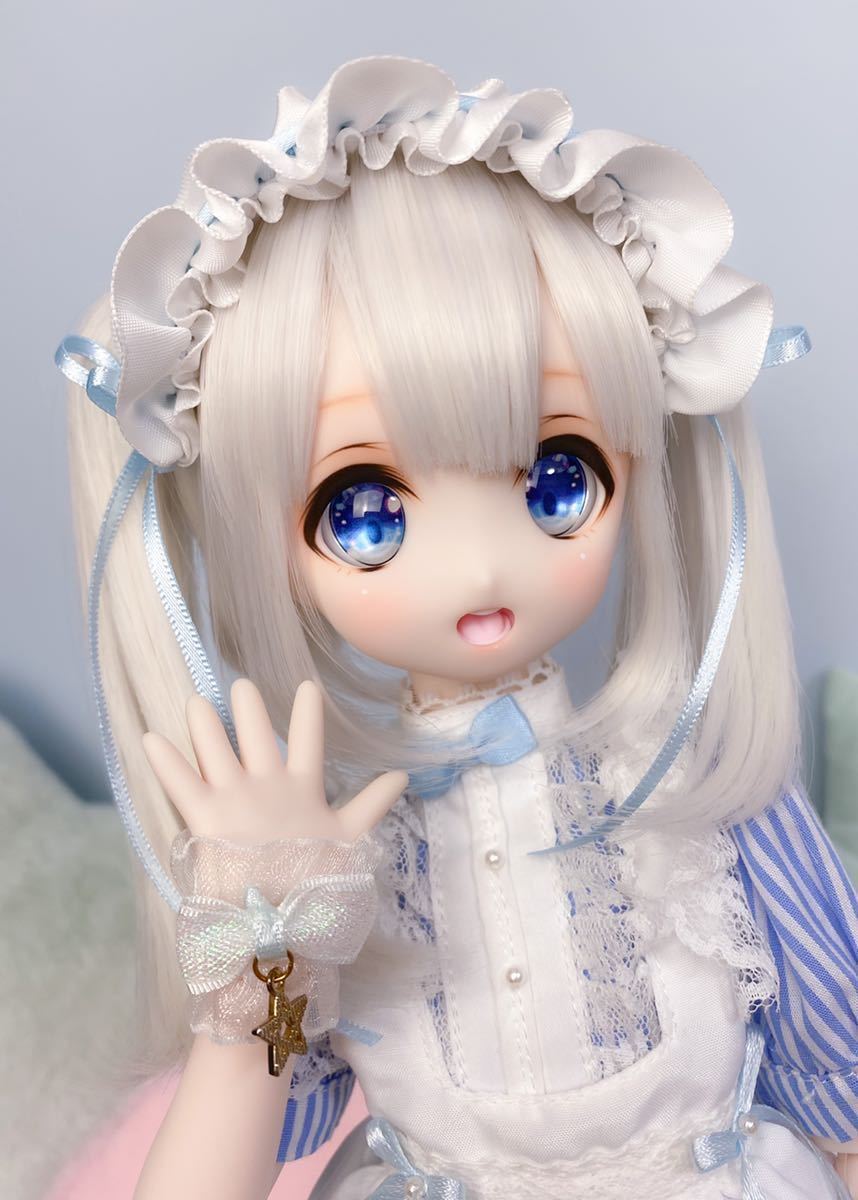 新品】【ぽこあどおる】(追視アイ付) DWC-01 セミホワイト肌 開口 