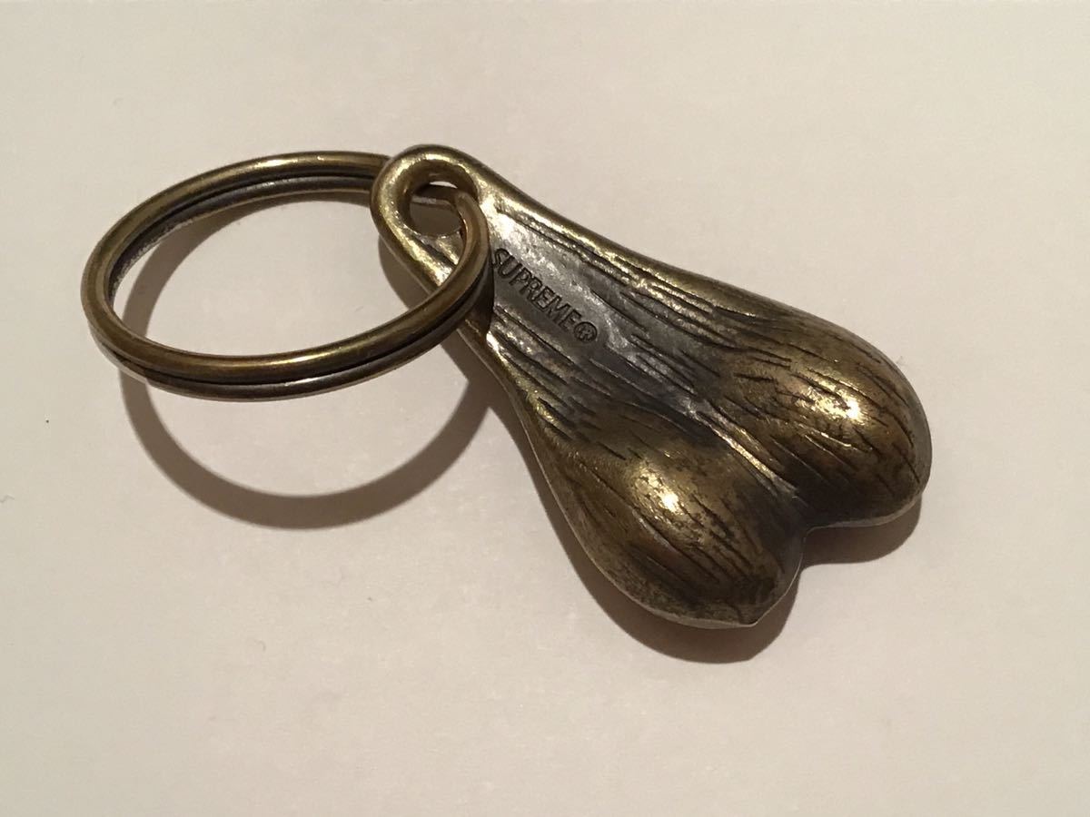 supreme balls keychain