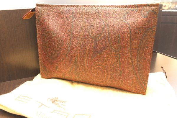 48個で送料込 ETRO エトロ ペイズリー クラッチバッグ セカンドバッグ 48個で送料込 ETRO エトロ ペイズリー クラッチバッグ セカンドバッグ