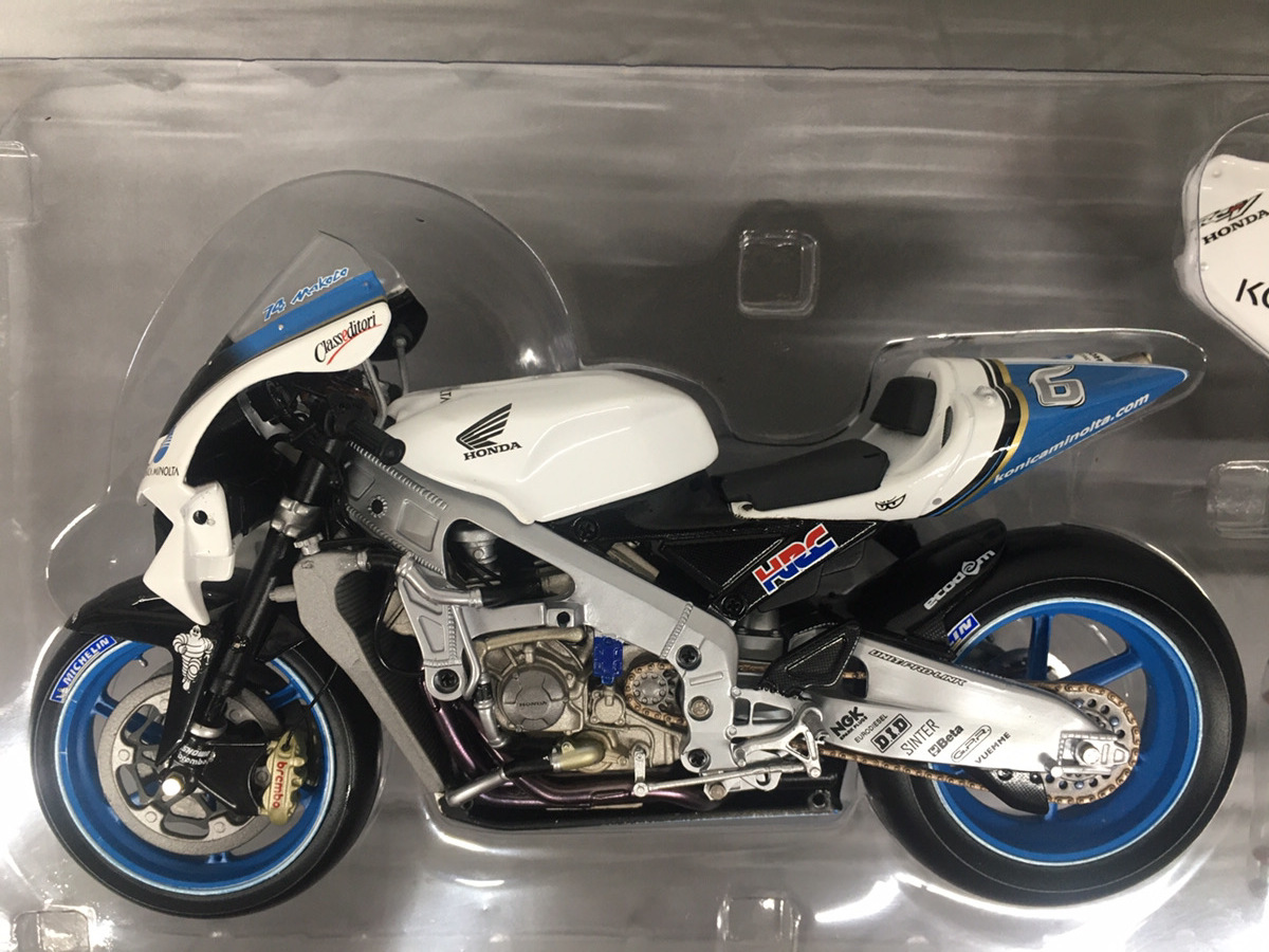 ミニチャンプス 1/12 HONDA RC211V JIR Komica Minolta Honda