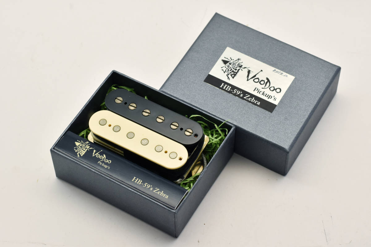 P000254H] 中古 Voodoo Pickups HB-59's Zebra ② 8.05kΩ ハムバッカー