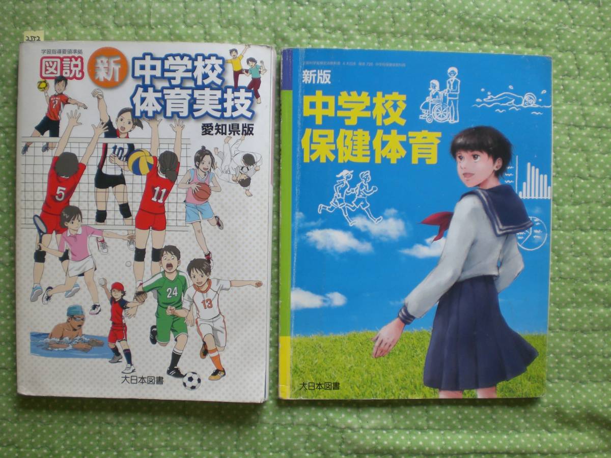 2552 中学校 保健体育 体育実技 教科書 大日本図書 ２冊set の落札情報詳細 ヤフオク落札価格情報 オークフリー スマートフォン版
