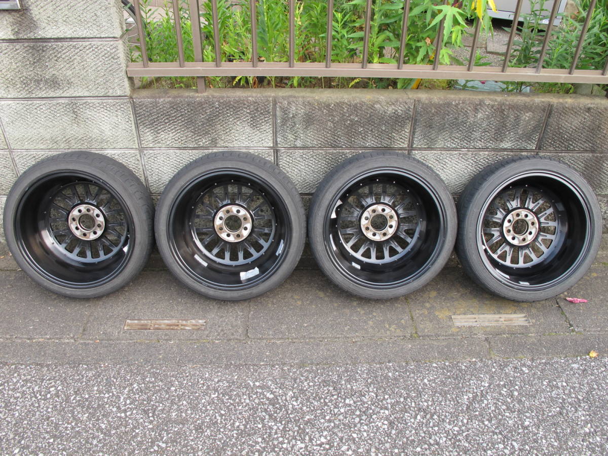 ◇CRIMSON クリムソンRS WP MAXI 5.5J+45-16×4本セット+レイズ