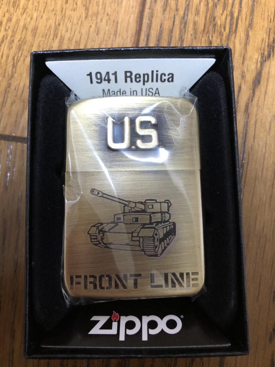 戦車 ソリッドブラス 1941レプリカ Front Line ZIPPO 戦車 ソリッドブラス 1941レプリカ Front Line ZIPPO