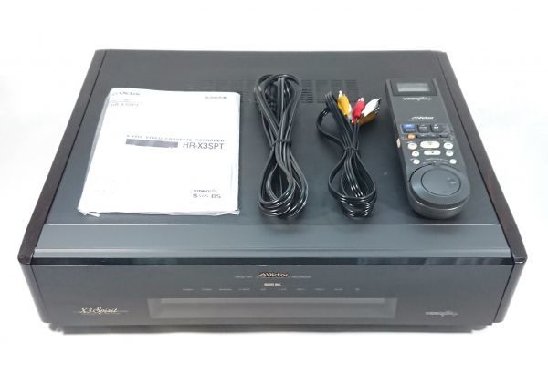 極上美品☆銘機】Victor ビクター 高画質 S-VHS ビデオデッキ HR-X3