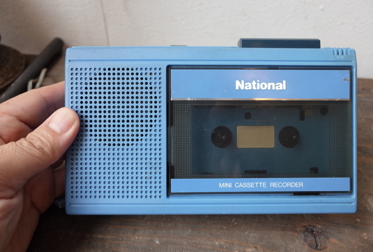 昭和レトロ NATIONAL RQ-309D カセットレコーダー ナショナル RQ-309D カセットレコーダー - メルカリ