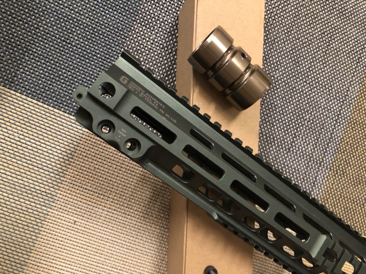 DYTAC GEISSELE SMR MK4 M-LOKタイプ ハンドガード 10inch OD. FBI HRT