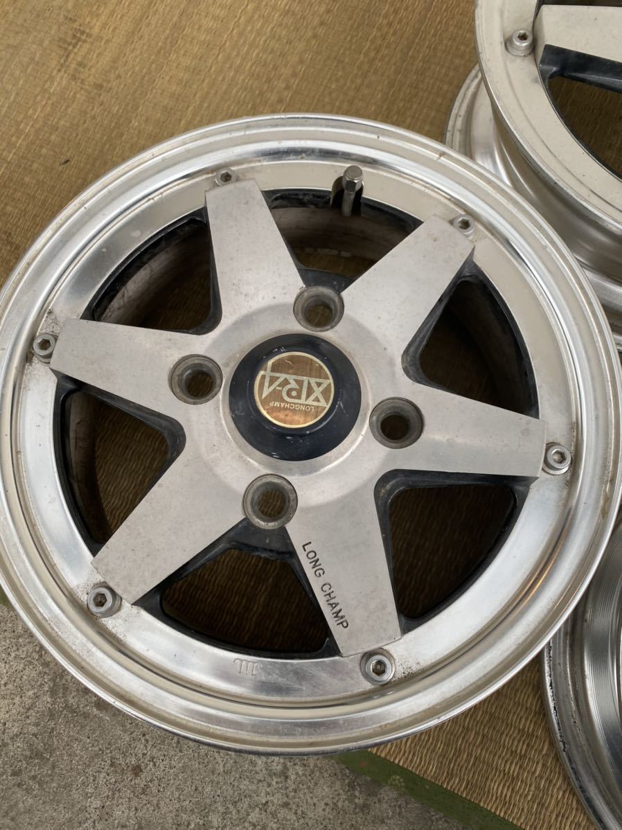 ロンシャン XR-4 12インチ 4.5J オフセット+38 PCD110 4穴 旧ダイハツ 