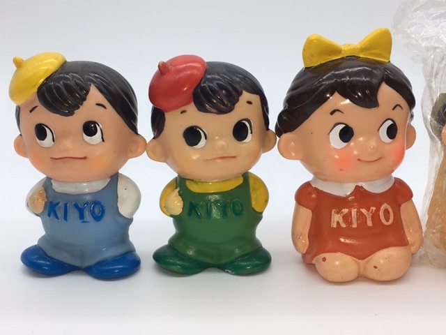 銀行 貯金箱 紀陽銀行 キヨー坊や キヨ子ちゃん ソフビ 5体セット 企業