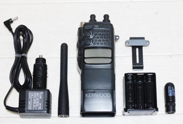 KENWOOD TH-78、THK-28セット売り KENWOOD TH-78 144/430MHz dual bander Transceiver Black color