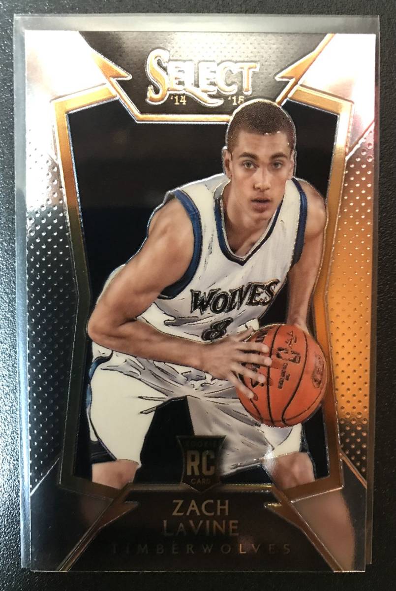 Zach Lavine ザック ラヴィーン Select 14 15 トレーディングカード Rc ルーキーカード Nba ティンバーウルブズ Timberwolves の落札情報詳細 ヤフオク落札価格情報 オークフリー スマートフォン版