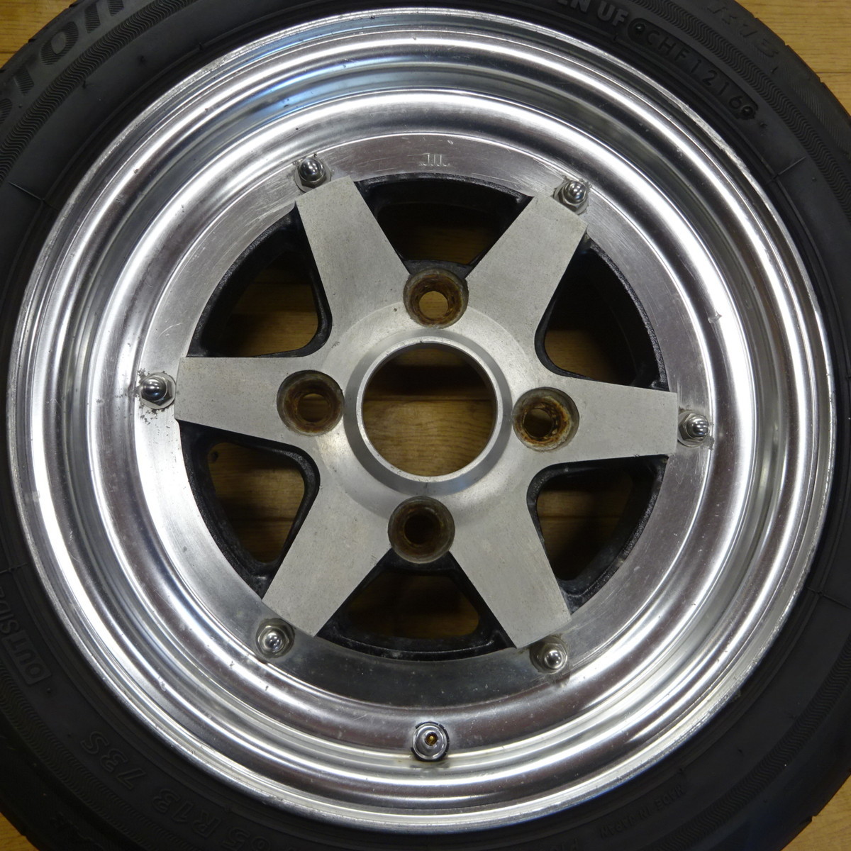 □番号 コ959□業者様送料無料□155/65R13×6J□夏4本 ブリヂストン