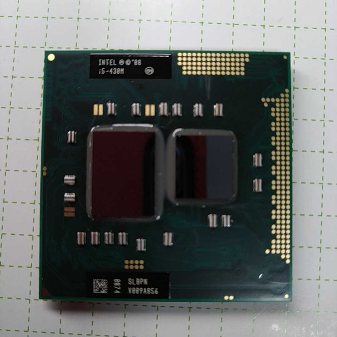 Intel Core i5-430M SLBPN/Arrandale/Socket G1(rPGA988A)/35W の落札情報詳細 ...