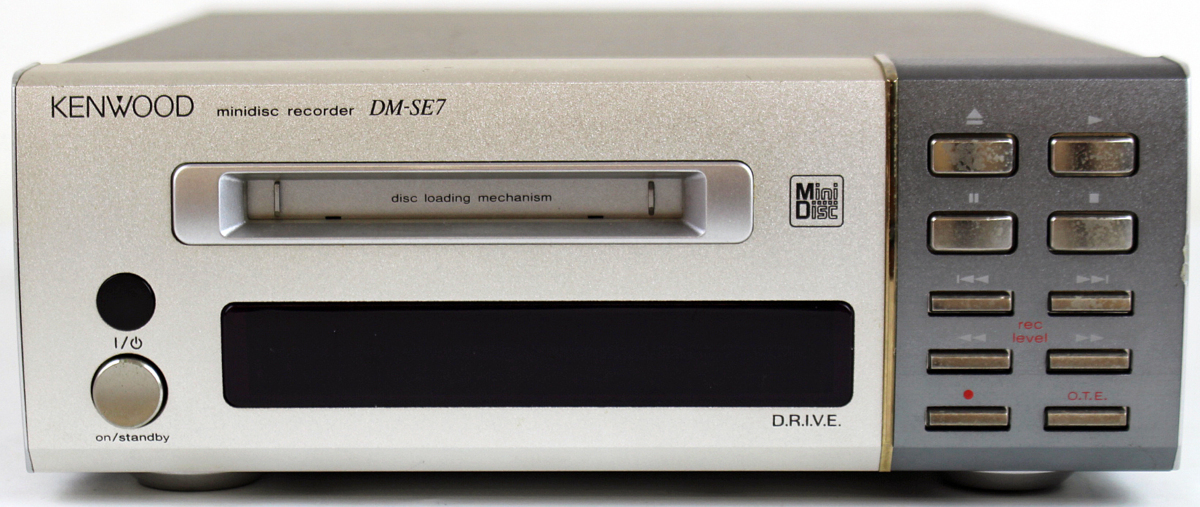 KENWOOD DM-7PRO ミニディスクレコーダー リモコン付き KENWOOD DM-7PRO ミニディスクレコーダー リモコン付き KENWOOD DM