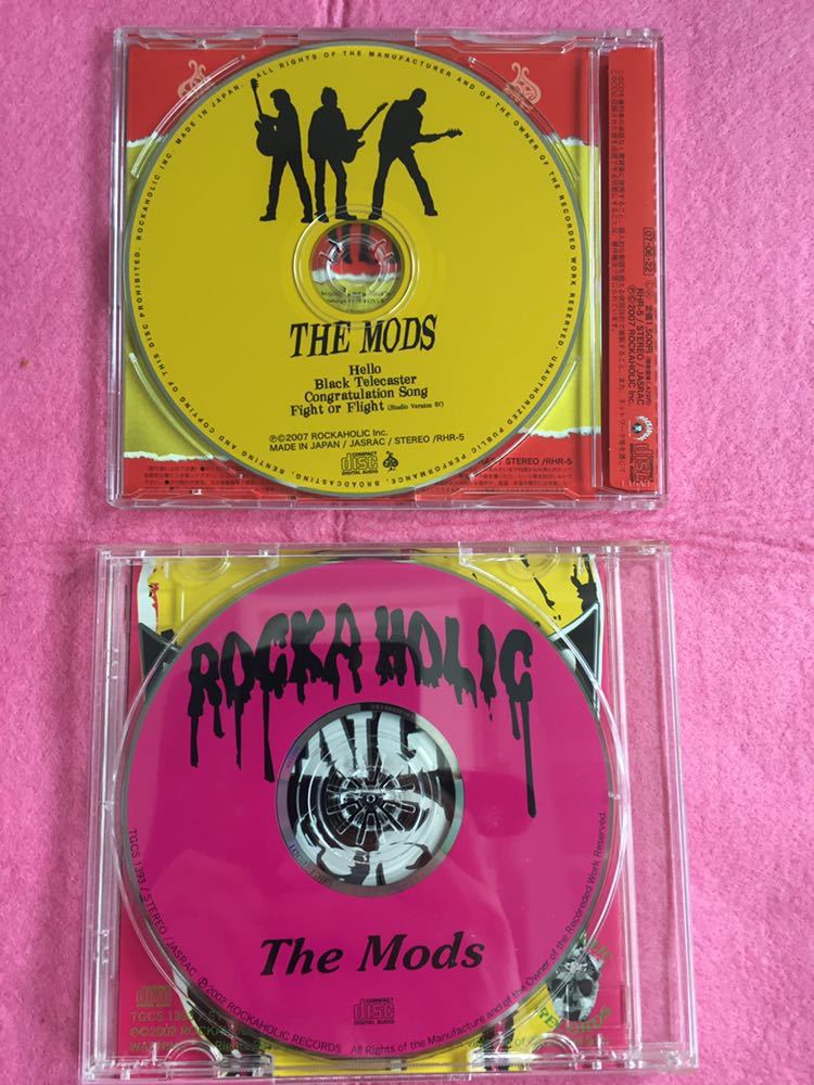 THE MODS / ROCKAHOLIC / HELLO CD 2枚セット 美品 モッズ 森山達也