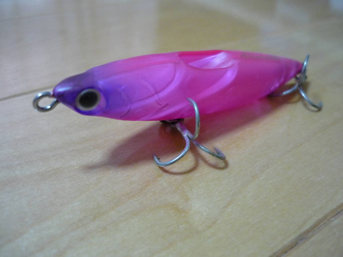 美品 フラッターベイツ アグア Stlaton 75 ストラトン 新月ピンク 黒鯛トップ シーバス トップチヌ ペンシルベイト トップウォータプラグ の落札情報詳細 ヤフオク落札価格情報 オークフリー スマートフォン版