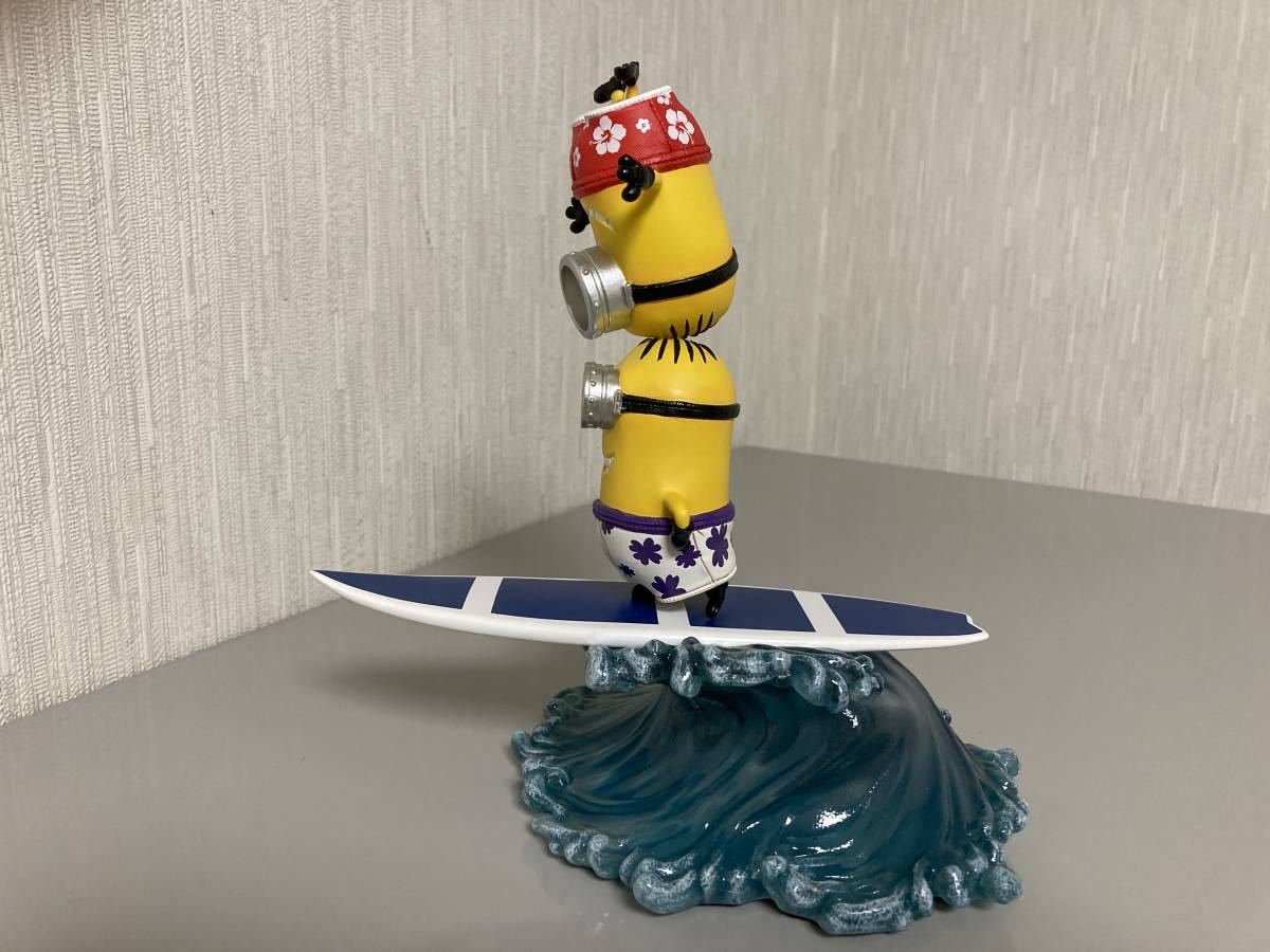 怪盗グルーのミニオン危機一髪　ミニオンとサーフィン　ミニオンズ　フィギュア 夏にピッタリ！『怪盗グルーのミニオン危機一髪』より、ミニオン