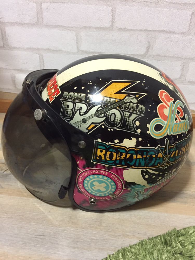 13年製 Kabuto Bob ワンピース ジェットヘルメット Uesd 57 59 Free の落札情報詳細 ヤフオク落札価格情報 オークフリー スマートフォン版