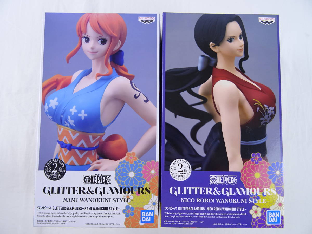 T393 プライズ ワンピース Glitter Glamours Nami Niko Robin Wanokuni Style 2種セット ナミ ニコ ロビン 中古 の落札情報詳細 ヤフオク落札価格情報 オークフリー スマートフォン版