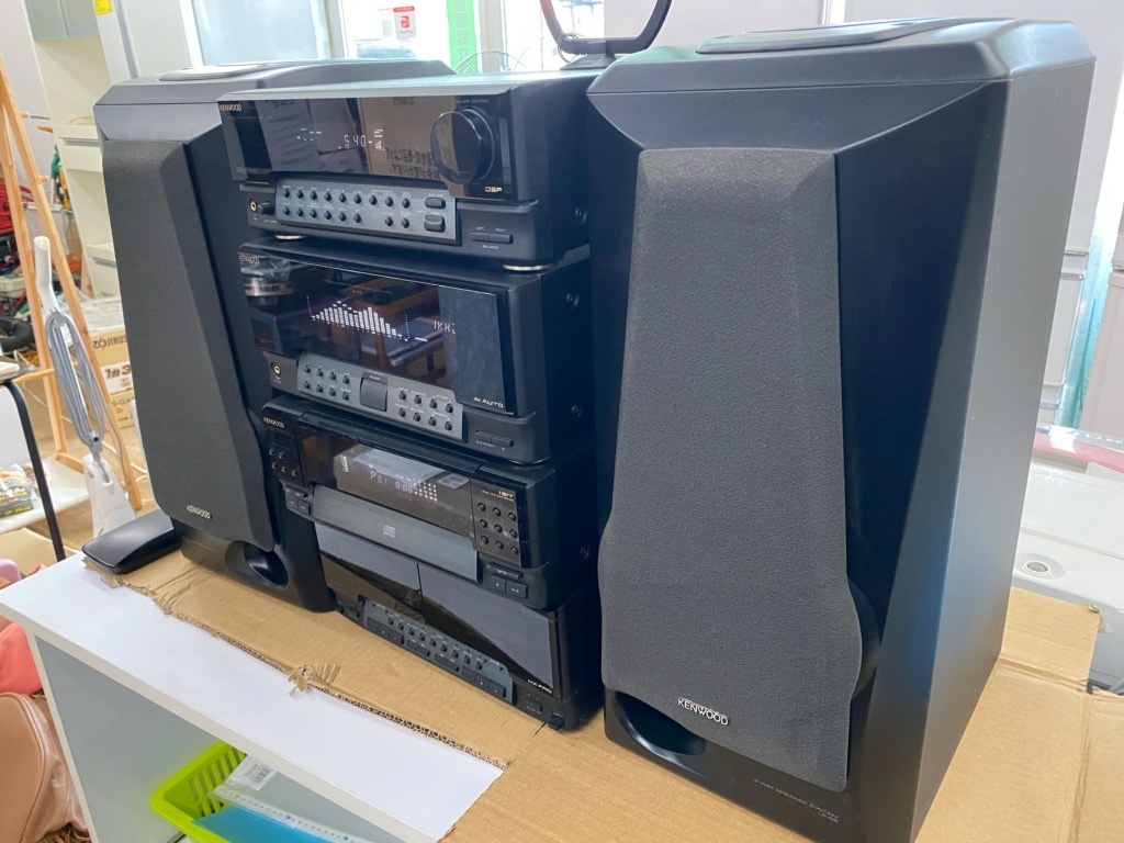 1円～KENWOOD ALLORA ケンウッド XJ7M スピーカー付き 中古品の