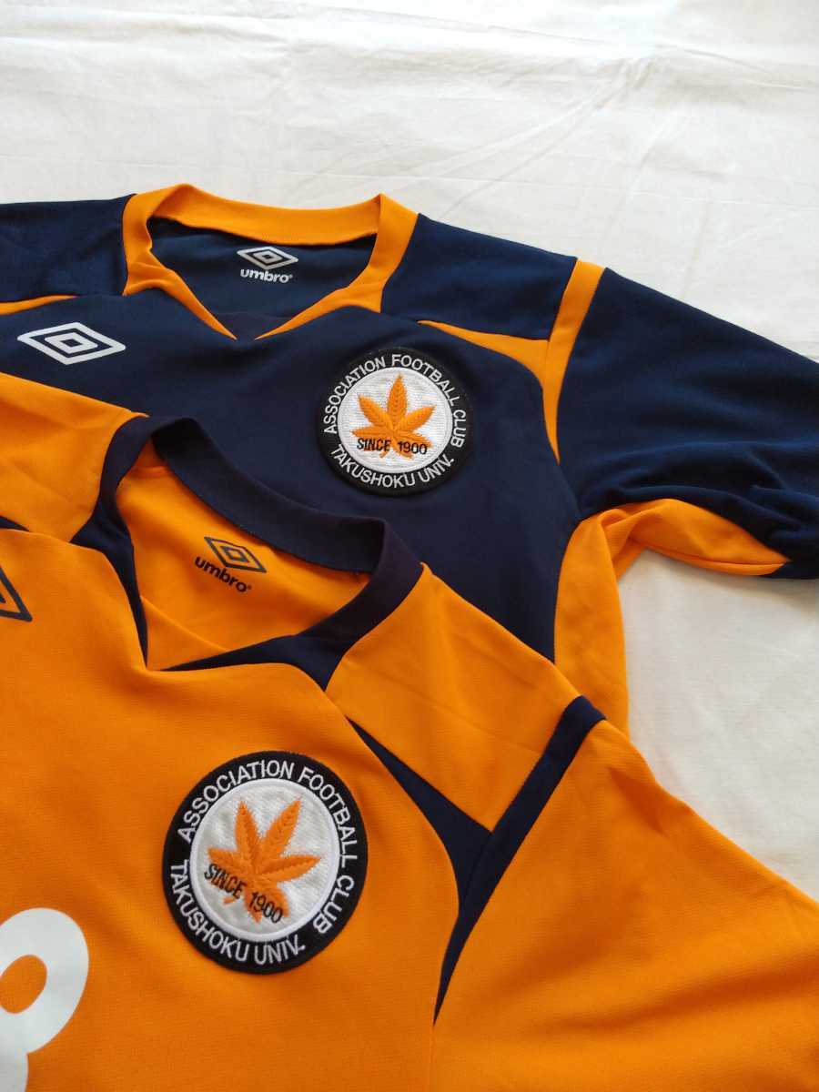 拓殖大学 サッカー ユニフォーム Umbro アンブロ ２枚セット レア の落札情報詳細 ヤフオク落札価格情報 オークフリー スマートフォン版